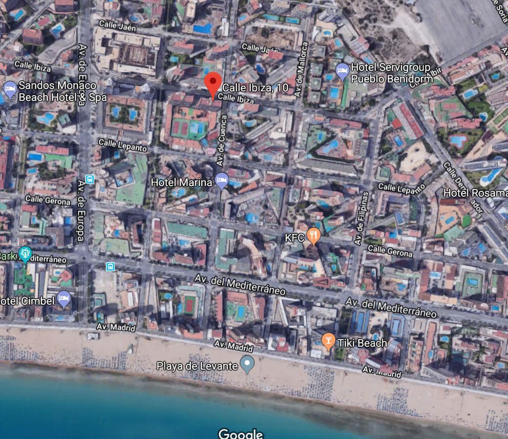 Edificio Gemelos 2 Benidorm Eksteriør bilde